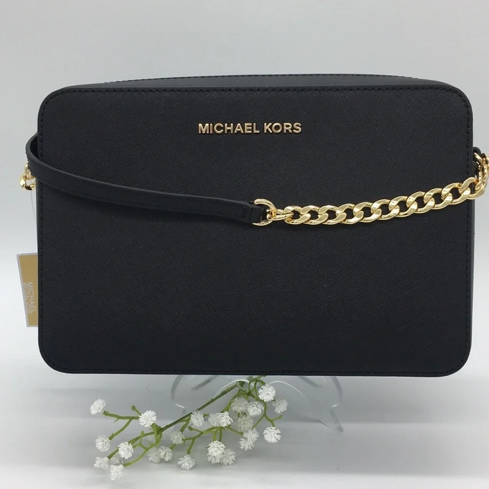 MICHAEL KORS JET SET ITEM LG EW CROSSBODY …